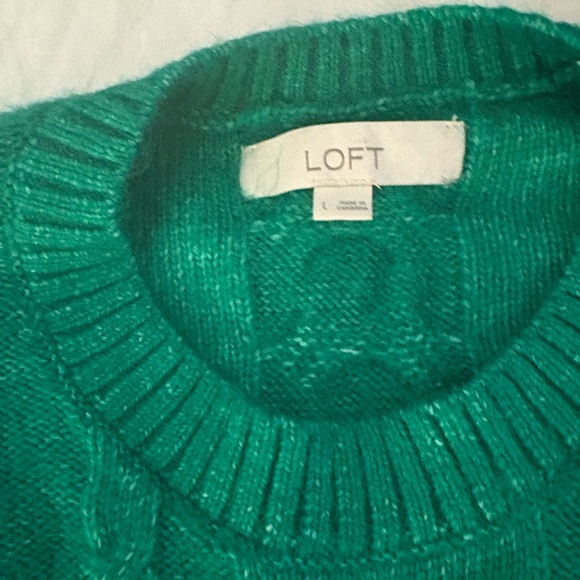 LOFT Cable sweater - Picture 3 of 3